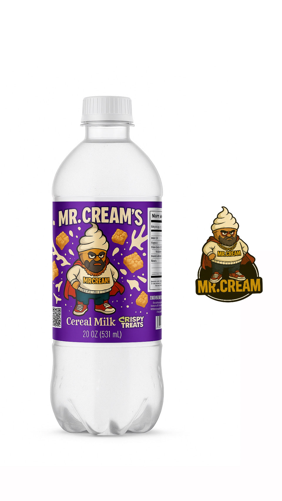 Mr.Cream’s Cereal Milk Crispy Treats Cream Soda
