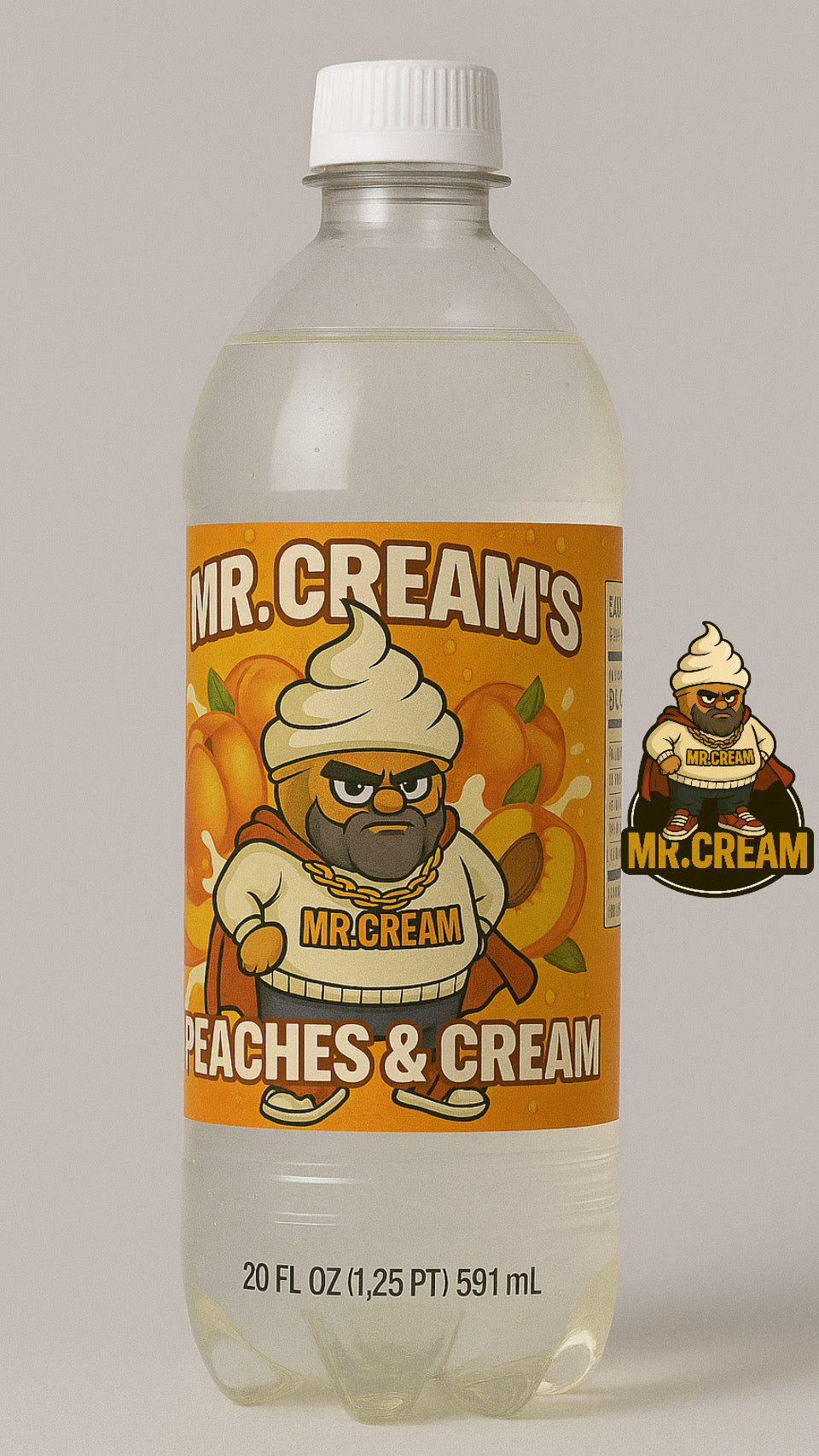 Mr.Cream’s Peaches & Cream soda