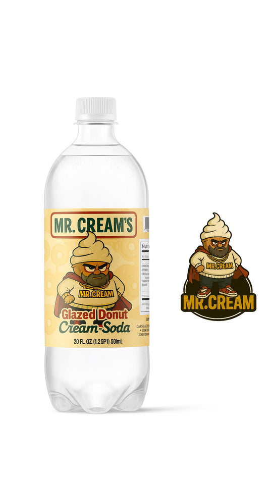 Mr.Cream’s Glazed Donut flavored cream soda